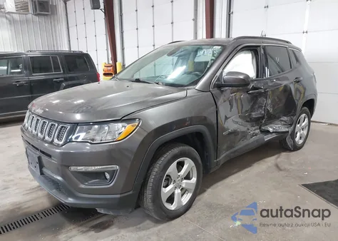2021 Jeep Compass Latitude 4X4 from USA, damaged, VIN 3C4NJDBB8MT587839